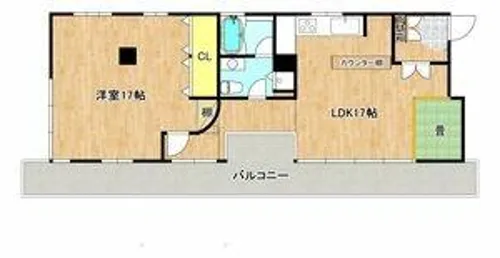 シーサイドヴィラ五番館【10階】の間取り