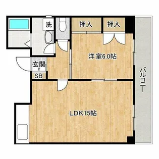 DO夕陽丘【4階】の間取り