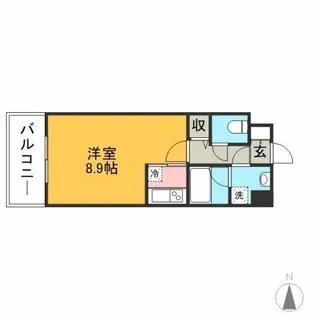 WAKO大手門【10階】の間取り
