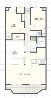 手柄アートスカイハイツ【3階】の間取り