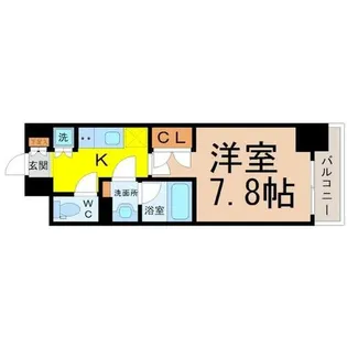 コンフォート新栄【8階】の間取り