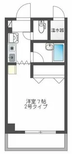 アルテハイム折尾【202号室】の間取り