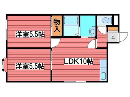 メゾン光栄【3階】の間取り