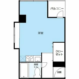 ブライト御影【2階】の間取り