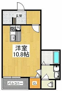 F+style狭山・池尻中2号館【2階】の間取り