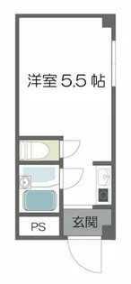 1Rの間取り画像