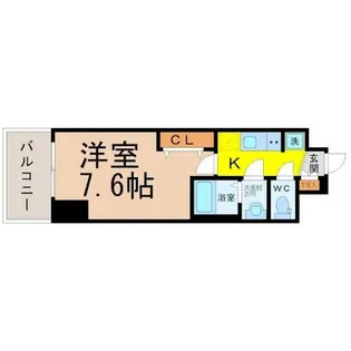 プレサンス上前津オレシア【6階】の間取り