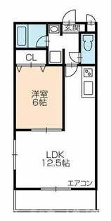リゾナーレ石河【102号室】の間取り