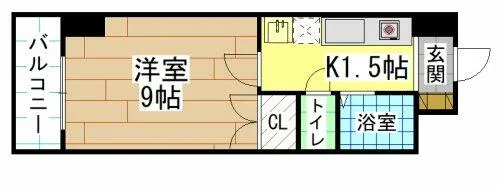 福岡県北九州市小倉北区片野新町2丁目【マンション】の間取り