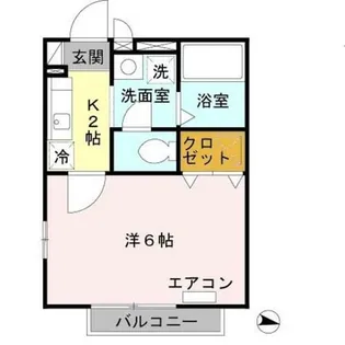 アーク舟岡【1階】の間取り