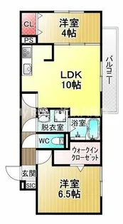 プレミアム正覚寺【2階】の間取り