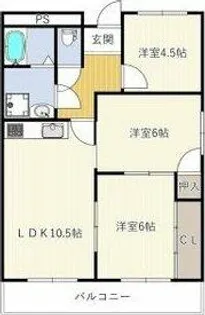 メゾンセレナ【2階】の間取り