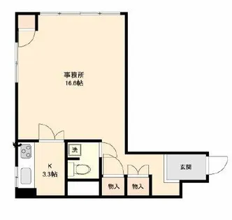 メゾンドール高麗橋【5階】の間取り