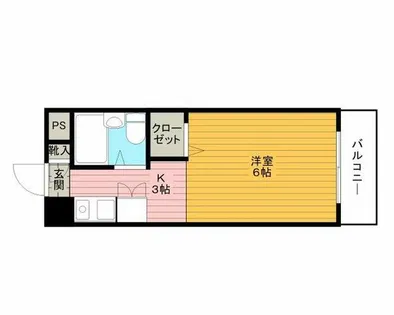 丸矢ハイツ【304号室】の間取り