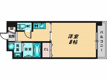 グランドゥーエ永和駅前【5階】の間取り