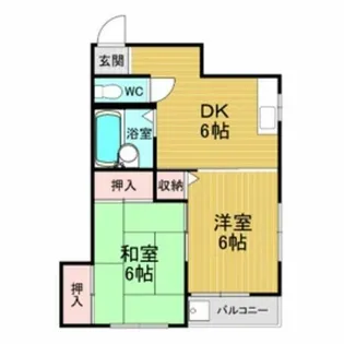 GDCアウスレーゼ旭ヶ丘【3階】の間取り