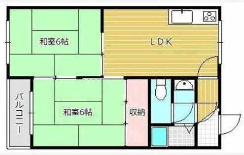 ガーデンヒル平野【4階】の間取り