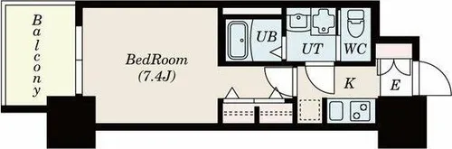 S-RESIDENCE堀田【9階】の間取り