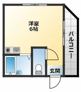 メゾン竹ノ内【3階】の間取り