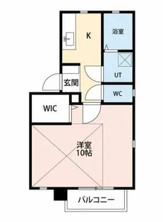 シャリテ【101号室】の間取り