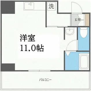 ロネスタ新深江【2階】の間取り