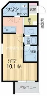 レジデンス本町【9階】の間取り