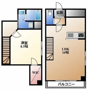 マークススクエア【6階】の間取り