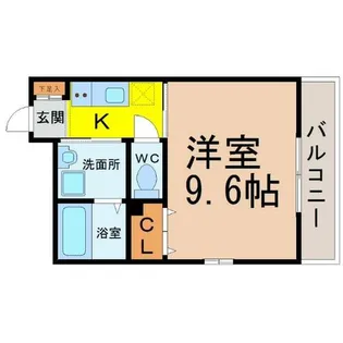 BERG大須(ベルグ大須)【4階】の間取り