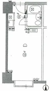 南4条ユニハウス【4階】の間取り