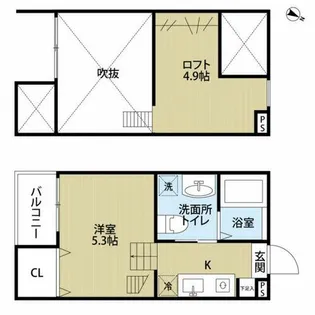 フェニックス【1階】の間取り