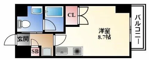 IARIM車道【6階】の間取り
