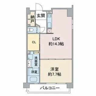 VELATO【2階】の間取り