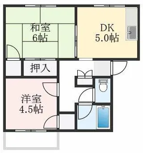 アストリア【2階】の間取り