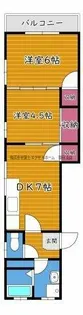 東マンション【3階】の間取り