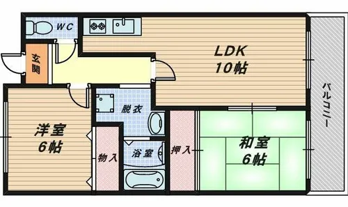 コートグレース【3階】の間取り