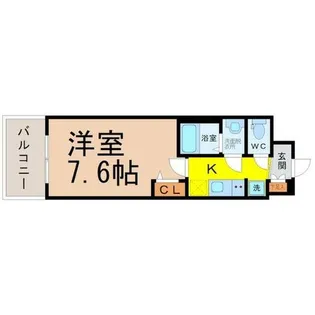 プレサンス上前津オレシア【11階】の間取り