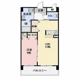 シャイン・ヴィレッジ【1階】の間取り