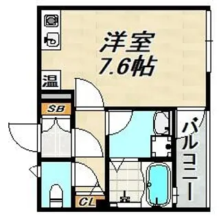 tentree神戸須磨【2階】の間取り