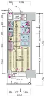 プレサンス桜山駅前アフォード【2階】の間取り