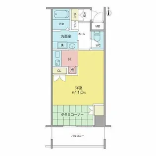 鶴舞ガーデンコート【12階】の間取り