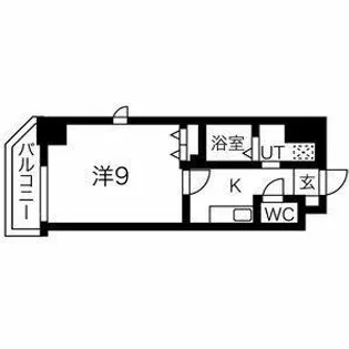 SPACE BEAT【10階】の間取り