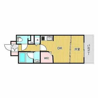 レジデンス本町靭公園【3階】の間取り