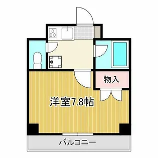 GBⅡ【4階】の間取り