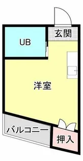 マンションコスモⅢ【4階】の間取り