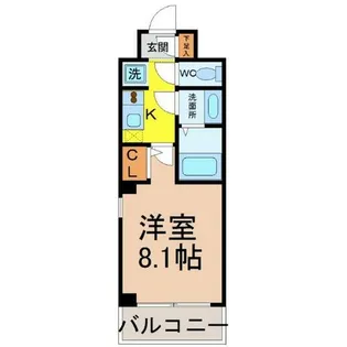 パルテデルマーレ【2階】の間取り