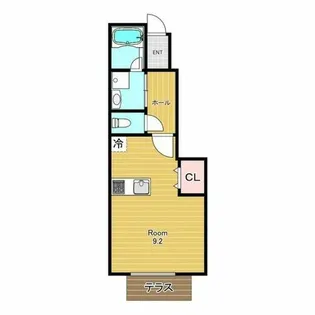 ポルトグランデ【1階】の間取り