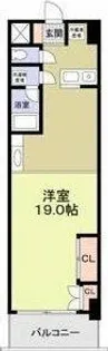 大阪府大阪市北区天神橋3丁目【マンション】の間取り