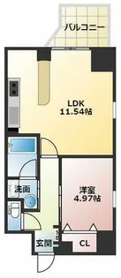 プレジオ本町【6階】の間取り