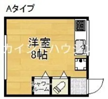 ペントハウス千本南【2階】の間取り