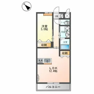 プランドール【2階】の間取り